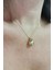 Altın 1.5 cm Drop Damla Kolye 2