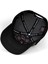 V1 Trucker At - 4 Kod Logolu Unisex Siyah Siperli Siyah-Haki Şapka (Cap) 3