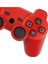P3 Doubleshock Ps3 Playstation 3 Için Uyumlu Kablosuz Titreşimli Oyun Kolu Gamepad Joystick controller Kırmızı 2