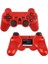 P3 Doubleshock Ps3 Playstation 3 Için Uyumlu Kablosuz Titreşimli Oyun Kolu Gamepad Joystick controller Kırmızı 1
