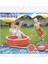 3 Halkalı Renkli Şişme Çocuk Havuzu 1.02 x 25 cm 15648 Kırmızı 3
