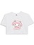 My Melody Baskılı Crop Tshirt 1