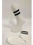 Unisex 6'lı Çizgili Tenis Çorabı 3