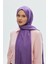 Aminenesil Kubbe Desen Sara Jakar Şal Mor Renk 5