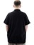 Büyük Beden Erkek T-Shirt Fermuarlı Polo Yaka Cepli U24325 Siyah 4