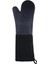 Gri Silikon Yanmaz Yapışmaz Isı Yalıtımlı Mutfak Fırın Eldiveni, Döküm Tencere Sahan Tutacağı, 37 cm 1