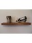 Dekoratif Doğal Ahşap Tek’li 65x15x4 cm (Gizli Aparatlı Raf) 1