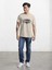 Crack Baskılı Bisiklet Yaka T-Shirt 1