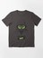 Hacker Cat Baskılı Bisiklet Yaka T-Shirt 2