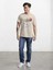 Füze Baskılı Bisiklet Yaka T-Shirt 1