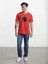 Gezegen Baskılı Bisiklet Yaka T-Shirt 1