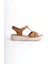 Deri Taba Anatomik Taban Comfort Kadın Sandalet TMD202414 3