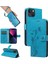 IPhone 14 Için Kılıf Artı Kabartmalı Kelebek ve Kart Yuvası Yüksek Kalite (Yurt Dışından) 1