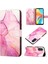 Oppo A38 4g Kickstand Mermer Desen Pu Deri Cüzdan Için Kılıf (Yurt Dışından) 1