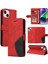 IPhone 15 Artı Kickstand Koruyucu Pu Deri Flip Folio Kılıf (Yurt Dışından) 1