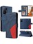 Xiaomi 11T/11T Pro Pu Deri Flip Folio Kılıf Kickstand Iki Renkli (Yurt Dışından) 1