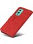 Kart Yuvası Standı Iki Renkli Dikiş Pu Deri ile Oneplus 9 Için Kılıf (Yurt Dışından) 3