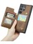 Samsung Galaxy S24 Ultra Kart Tutucu Pu Deri Için Caseme Cüzdan Kılıf (Yurt Dışından) 5