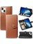 IPhone 15 Için Kılıf Artı Moda Tasarım Kapak Çevirin Deri Kılıf Zarif (Yurt Dışından) 1