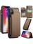 IPhone X/xs Ince Darbeye Dayanıklı Durumda Pu Deri Kart (Yurt Dışından) 1