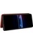 Sony Xperia Pro-I Deri Folio Flip Case Için Kılıf Manyetik Karbon Fiber (Yurt Dışından) 2