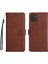 Samsung Galaxy A03 Yüksek Kalite Deri Klasik Düz Renk Için Flip Case (Yurt Dışından) 4