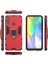 Huawei Y6P Askeri Damla Koruma Kickstand Için Kılıf 360 &deg; Dönen Halka (Yurt Dışından) 2