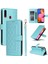 Samsung Galaxy A20S Flip Kapak Için Flip Case Darbeye Cüzdan Basit (Yurt Dışından) 5