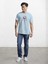 Baskılı Bisiklet Yaka T-Shirt 1