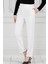 Cepli Dar Paça Pantolon-Beyaz 2