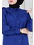 Yakası Kat Detaylı Poplin Tunik-Lacivert 4