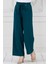 Halka Detay Bol Paça Pantolon-Petrol 2