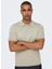 Düz Açık Bej Erkek Polo T-Shirt Onswyler Lıfe Reg 14 Ss Polo Knıt N 1