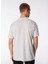 Gri Erkek Bisiklet Yaka Normal Kalıp T-Shirt FOA403729_CLASSIC B1B Pocket Tee 5