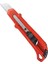 Maket Bıçağı Metal Gövdeli Kırmızı Maket Bıçağı 18MM Geniş Bıçak 1