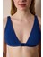 Romina Deep V Dokulu Indigo Bikini Üstü 4