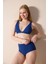 Romina Deep V Dokulu Indigo Bikini Üstü 5
