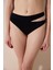 Brigett Cut Dokulu Siyah Bikini Altı 1
