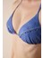 Jade Üçgen Zımbalı ve Taşlı Çok Renkli Bikini Üstü - Gamze Erçel Koleksiyonu 3