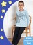 Erkek Çocuk Pamuklu Uzun Kollu Desenli Pijama Takımı 1