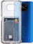 Xiaomi Poco X3 Nfc Kamera Korumalı Kartlıklı Setra Şeffaf Silikon Kılıf 1