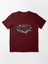 Crack Baskılı Bisiklet Yaka T-Shirt 2