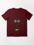 Hacker Cat Baskılı Bisiklet Yaka T-Shirt 2