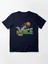 Bounce Baskılı Bisiklet Yaka T-Shirt 2