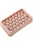 Adet 33 Izgaralı Buz Topu Tepsisi, 5,7"*9,6" Buz Küpü Tepsisi, Pembe (1 Adet) (Yurt Dışından) 1