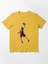 Basket Adam Baskılı Bisiklet Yaka T-Shirt 2