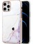 Iphone 12 Için Kılıf Pro Max Ince Cüzdan Yumuşak Tpu Tampon Mermer Kart Yuvaları (Yurt Dışından) 1