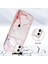 Iphone 12 Için Kılıf Yumuşak Tpu Tampon Kart Yuvaları Ince Cüzdan Mermer (Yurt Dışından) 4