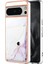 Google Piksel 8 Pro Yumuşak Tpu Tampon Kart Yuvaları Için Kılıf Ince Cüzdan Mermer (Yurt Dışından) 1