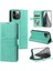 Iphone 12/12 Pro Kickstand 6 Kart Yuvaları Pu Deri Cüzdan Için Flip Case (Yurt Dışından) 1